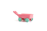 Vintage Fisher Price Precious Places Pink Plastic Wagon