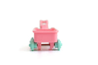 Vintage Fisher Price Precious Places Pink Plastic Wagon