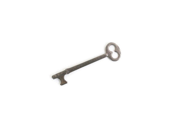 Vintage Silver Metal Skeleton Key