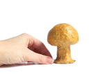 Vintage Carved Wooden Mushroom Figurine or Mushroom Cleaner