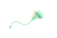 Vintage 1:12 Miniature Dollhouse Mint Green Plastic Hair Dryer