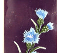 New Vintage Blue Flower Applique Iron-On or Sew-On Patch