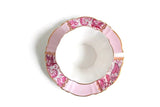 Vintage Royal Standard China Pink & Gold Floral Porcelain Teacup & Saucer Set