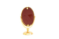 Vintage Brass 1:12 Miniature Dollhouse Vanity Mirror