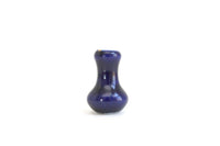Vintage 1:12 Miniature Dollhouse Cobalt Blue Porcelain Vase