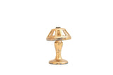 Vintage Half Scale 1:24 Miniature Dollhouse Brass Tootsie Toy Table Lamp
