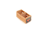 Vintage 1:12 Miniature Dollhouse Wooden Fruit or Vegetable Crate