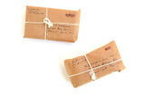 Vintage 1:12 Miniature Dollhouse Set of 2 Wrapped Parcel Packages