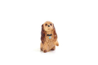 Vintage Hagen-Renaker Porcelain Bone China Cocker Spaniel Dog Figurine