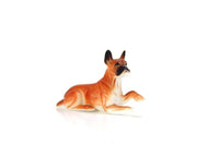 Vintage Porcelain Bone China Boxer Dog Figurine
