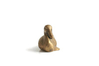 Vintage Brass Duck Figurine or Bookend