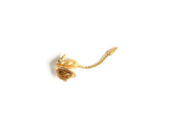 Vintage Gold Mouse Tie Pin