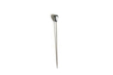 Vintage Gray & Silver Metallic Stick Pin or Hat Pin