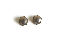 Vintage Silver Square Cuff Links