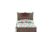 Vintage Micro Mini 1:48 Dollhouse Bed