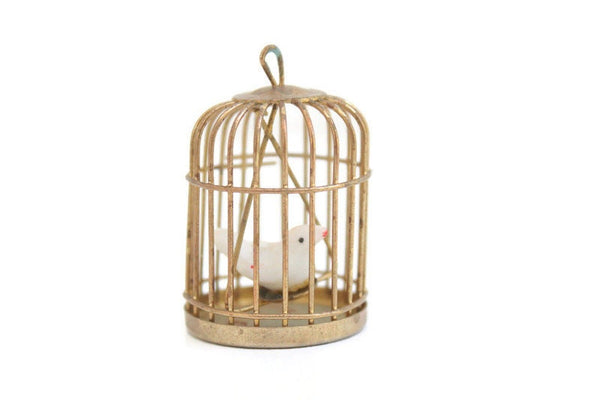 Antique Brass Bird Cage