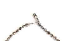 Vintage Clear White Rhinestone Necklace