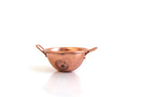 Vintage 1:12 Miniature Dollhouse Copper Colander or Strainer