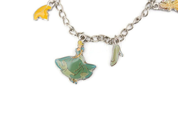 Cinderella Charm Bracelet W/ Charms - Etsy | Charm bracelets for girls,  Bead charm bracelet, Womens jewelry bracelets