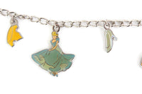 New Vintage Disney Store Exclusive Princess Child's Charm Bracelet