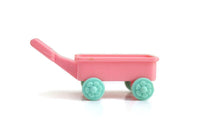 Vintage Fisher Price Precious Places Pink Plastic Wagon