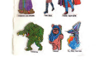 New Vintage Star Wars Return of the Jedi Puffy Stickers
