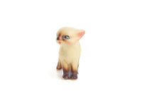 Vintage 1:12 Miniature Dollhouse Pet Siamese Cat Figurine