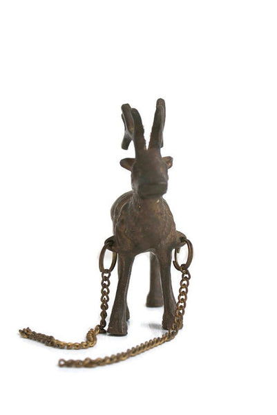 Small Vintage Brass Baby Deer Doe Figurine – The Mustard Dandelion