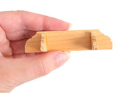 Vintage 1:12 Miniature Dollhouse Wooden Bracket Wall Shelf