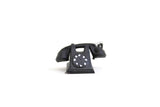 Vintage 1:12 Miniature Dollhouse Rotary Telephone