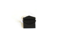 Vintage 1:12 Miniature Dollhouse Black & White Purse or Handbag