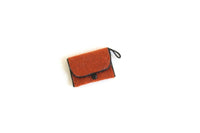 Vintage Brown 1:12 Miniature Dollhouse Clutch Purse or Handbag