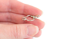 Vintage Silver Key Ring Charm or Pendant