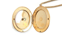 Vintage Large Gold Frame Fragonard Locket