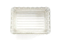 Vintage Fenton White Opalescent Moonstone Hobnail Glass Jewelry Box or Trinket Box