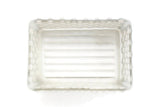 Vintage Fenton White Opalescent Moonstone Hobnail Glass Jewelry Box or Trinket Box