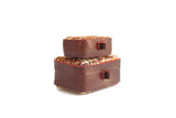 Vintage 1:12 Miniature Dollhouse Tweed Luggage or Suitcase Set
