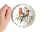 Vintage Orange Bird Porcelain Ring Dish