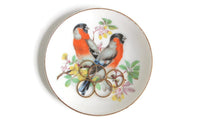 Vintage Orange Bird Porcelain Ring Dish