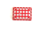 Vintage 1:12 Miniature Dollhouse Red Plastic Basket