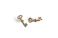 Vintage Gold Skeleton Key Cuff Links