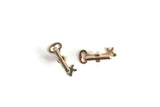 Vintage Gold Skeleton Key Cuff Links