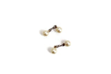 Vintage Off White Ivory Pearl Cuff Links
