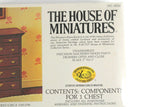 Vintage 1:12 Miniature Dollhouse Chippendale Dresser Kit by House of Miniatures