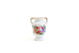 Vintage 1:12 Miniature Dollhouse White Floral Porcelain Vase