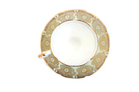 Vintage Mint Green & Gold Paragon China Porcelain Demitasse Teacup