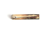 Vintage Abalone Pearl & Gold Tie Clip