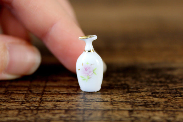 Vintage 1:12 Miniature Dollhouse Soap Dispenser or Lotion Bottle