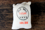 Vintage 1:12 Miniature Dollhouse Sack of Sugar