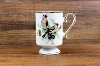 Vintage Royal Crown Ceramic Footed Bird Mug